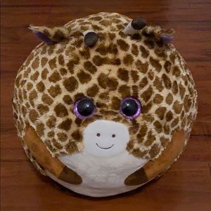 Medium Sized Stuffed Giraffe Toy